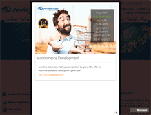 Tablet Screenshot of amrithaa.com